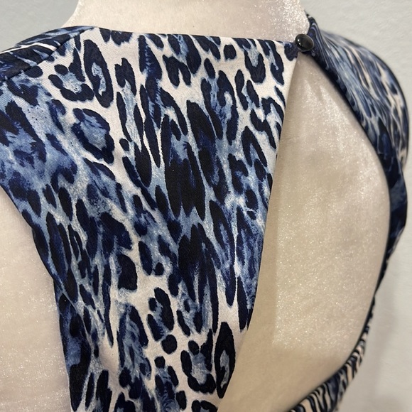 Blue leopard print cache size S - Picture 9 of 10